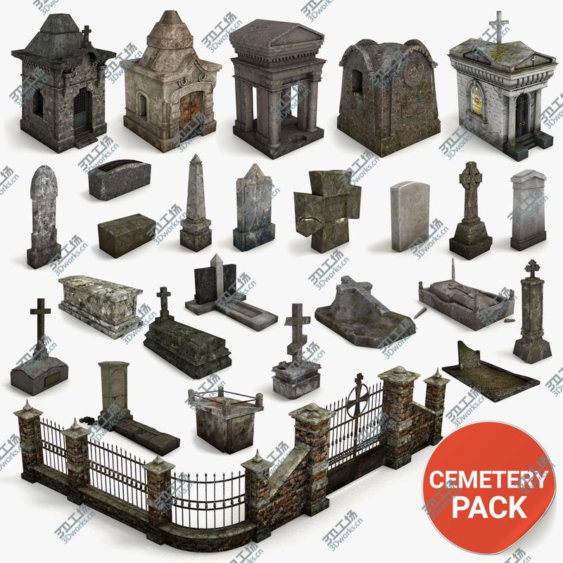 images/goods_img/20210313/Lowpoly Cemetery Pack/1.jpg